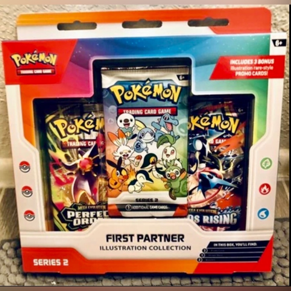Pokémon First Partner Illustration Collection Series 2 Trading Cards